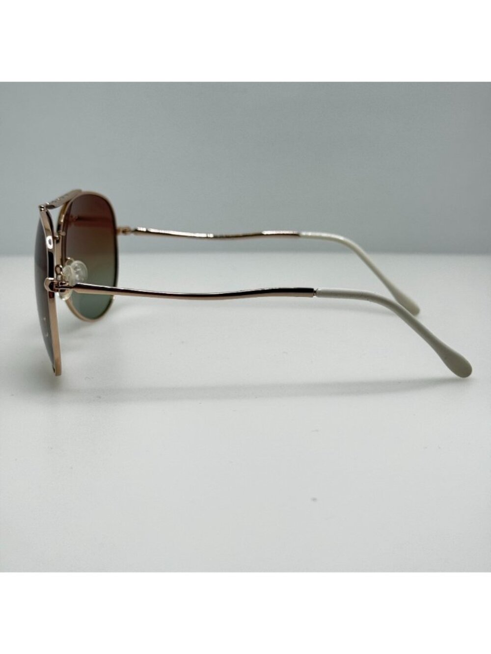 Bebe Sunglasses BB7225SC 105 White Polarized 59-12-135 - Picture 4 of 8